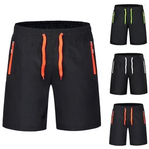 Cuecas masculinas 2023 cuecas masculinas sólidas roupas de banho maiôs misturas de poliéster praia surfe corrida natação calça curta W321