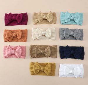 High -end children's bow head with high elastic nylon babies babies hair bands many style choices