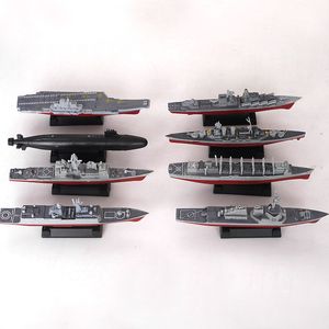 Модельный набор 8pcsset 3D Собранная корабль Модель модельного ракетного крейсера для подводных лодок-класса.
