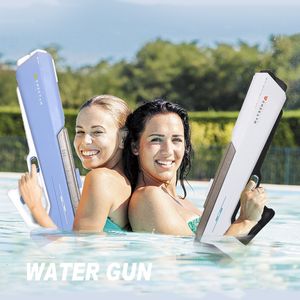 Sand Play Water Fun Electric Water Gun Blaster Automatic Suction Toy Gun Large Capacity Outdoor Game Summer Pool Water Play Toy for Adult Kid 230626