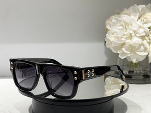 Męski projektant DITA DTS 418 Okulary przeciwsłoneczne dla mężczyzn i kobiet Duże grube okulary w stylu punkowym
