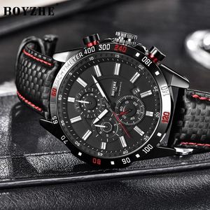 Coats Boyzhe Business Men Mechanical Watch Automatyczny tydzień miesiąc