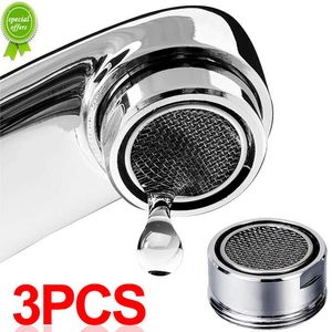 New Thread Bathroom Faucet Bubbler Brass Water Saving Faucet Aerator Kitchen Bathroom Tap Replaceable Parts Filter Mixed Nozzle