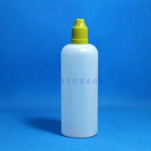 120 мл 100 шт./лот пластиковые бутылки-капельницы с защитными колпачками для детей длинные соски для жидкости Fwgtu