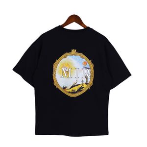 High street eden rock airbrush tee jersey herr kvinnor designer t-shirts stylist toppar män casual tshirt streetwear tee överdimensionera kläder s-xl