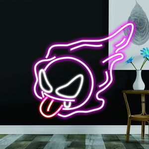 Articoli di novità Anime Neon Sign Gast Neon Light Art Decor Sign Halloween Collection Fashion Gift Decor Sala giochi Casa Camera da letto Bar Negozio Neon 230625