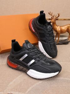 Wysokiej jakości buty do biegania projektant Luis Outdoor Casual Retro Sports Buty Vuttonity Men Sneakers Run Away Oddychający trener V1