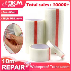 KITE Tillbehör Kite RipStop Repair Tape Patch 5cm-50cm Vattentät hög klibbighet genomskinlig för segel Spinnaker Paragliders Awning Tents 230625