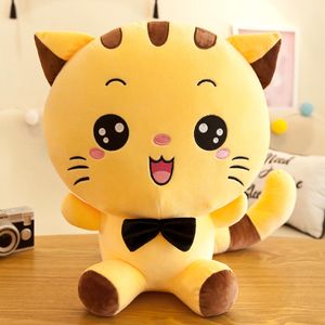 Wholesale large size big face cat plush toy cat doll girls sleeping pillow cushion doll children's gifts
