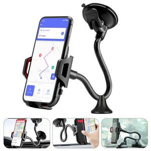 360ﾰ Araç Ön Camı Montajı için Telefon Tutucu Cradle Tutucu Akıllı Cep Cep Telefonu Gps İçin Kamyon Araç Taşıyıcı Braketi Standı