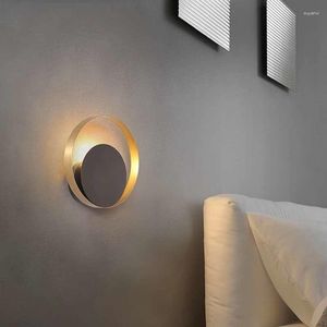 Wall Lamps Modern Crystal Marble Frosting Light Gooseneck Living Room Decoration Accessories Cute Lamp Bathroom Retro