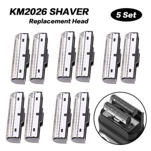 Shavers Kemei Electric Shaver Ersatzblätter für KM1102, KM2026, KM2028 Hubkropazieren Sie Doublehead Razor 15 Set