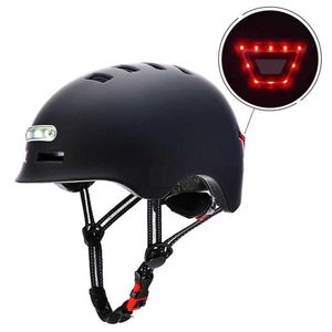 Fahrradhelme 2022 NEUE Lampe Radfahren Smart Rücklicht Fahrrad Erwachsene Helm Ectric Bicyc MTB Road Scooter Für Sport Urban Helm männer Frauen HKD230626