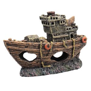 Modelluppsättning Retro Pirate Boat Model Mediterranean Style Harts Handgjorda Nautiska piratfartyg Figurer för moderna hemrumsdekoration Gåvor 230625