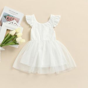 Vestidos para meninas MaBaby 1-6A 6 cores Criança Bebê Vestido Tule Tutu Festa Aniversário Casamento Princesa Para Trajes De Verão D35