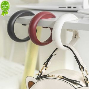 New Portable Bag Hook Table Hanging Keys Purse Hanger Office Desk Side Hooks Decorative Handbag Organizer Holder Wardrobe Hangers