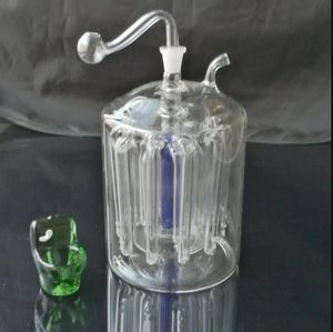 Bongs de água de vidro de 16 garras extra grandes, Bongs de atacado Queimadores de óleo Cachimbos de vidro Cachimbos de água Tubos de vidro Plataformas de petróleo para fumar