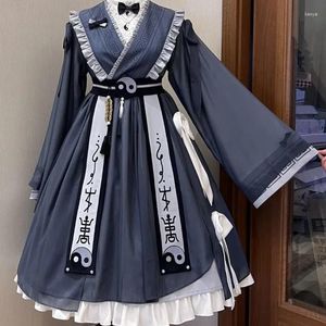 Work Dresses MAGOGO 2PCS Lolita Suit Sweet Cute For Girls Exorcist Girl Dress Daily Party Clothes