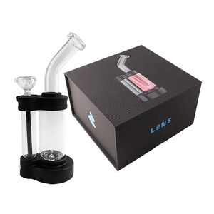 Ionic Water Bong Nargile gibi yeni ürünler 32cm Lightning Cam Su Bong Set Yaratıcı Hediye Tütün Aksesuarları Bong