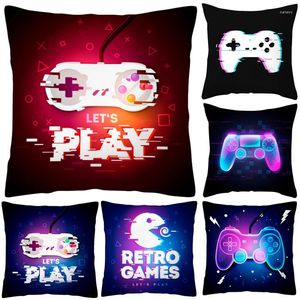 Party Decoration Staraise Videospel Kudde omslaget Gamepad Boy Bludle Supplies Toy on Pillow Case Birthday Kids