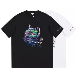 メンズタシャツレディースデザイナールーズファッションブランドマンカジュアルTシャツLuxurys衣料品ブラックホワイトショーツスリーブ服