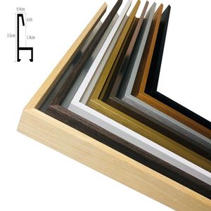 Frames 8 Colors 60x120 80x160 Metal Wall for Pictures Po Kit DIY Gold Silver Black White Canvas Paintings Art Home Decoration 230625