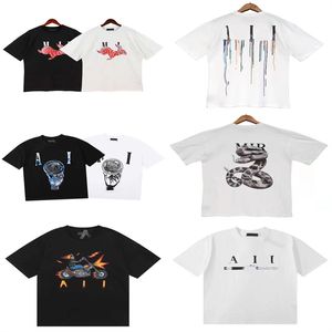 T-shirt Summer Fashion Men Women Designer T-shirt T-shirt Loose Sleeve Top Luxury Alphabet Cotton T-shirt Clothing Short Sleeve Brand Clothing European size S-XL