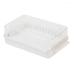 Dinnerware Sets Butter Cutting Box Cheese Slice Storage Cases Serving Dishes Household Keeper