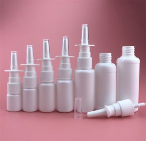 Garrafa de spray nasal de plástico com bomba pulverizadora Garrafa de spray PE 10ml 20ml 30ml 50ml Garrafa recarregável JL1300