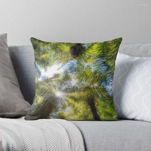 Pillow Beneath A Canopy Of Giant Tree Ferns Throw Sofa S For Decorative Cover