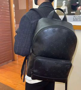 Zaino da corsa stile 7A Zaino da uomo in vera pelle in pelle goffrata Designer Zaini da uomo Cartelle di lusso Borsa da scuola per uomo Borse per laptop Borsa da viaggio