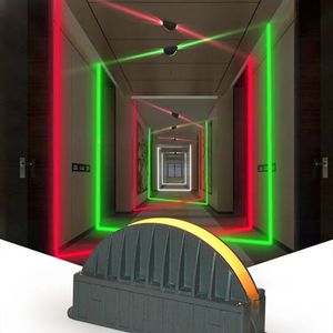 10 W LED Duvar Lambaları Pencere Eşiği Işıkları Sıcak Soğuk Kırmızı Yeşil Mavi Pembe RGB Ev Kapı çerçevesi Koridor Balkon Garaj Otel Aydınlatma