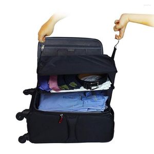 Borse portaoggetti Borsa a rete Borsa per organizer per bagagli da viaggio con cerniera liscia