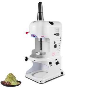 Shaved Ice Maker Commercial Ice Shaver Crusher Electric Continuous Ice Shaving Snow Cone Machine