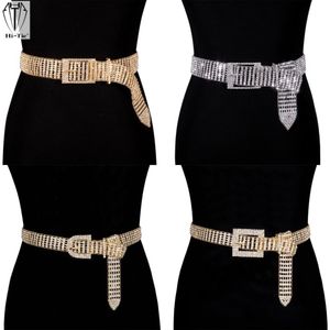 Belly Chains Belly Belly Brand Luxury Rhinestones Belt Bright Bride Bride Crystal Diamond Belts Sliver Wedding Party Chain Waistband 230626