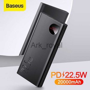Cell Phone Power Banks Baseus Bank 20000mAh Portable External Battery Charger 20000 mAh bank PD Fast Charge For iPhone 12 Poverbank J230626