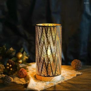 Table Lamps Lamp Battery Operated Decorative Cordless For Weddings Party Patio Garden Indoors Outdoors Wedding Home Decor