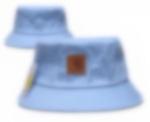 새로운 양동이 모자 편지 수 놓은 어부 모자 고품질 솔리드 야외 선 스크린 여성 남성