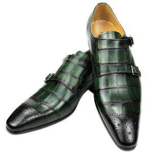 Echtleder-Schuh für Herren, Arbeitsplatz, Low-Top, Business-Anzug, Lederschuhe, Herren-Business-Schuh aus Leder mit Krokodilmuster