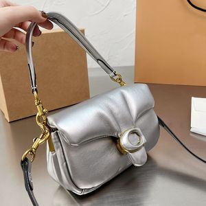 New Color Soft Cloud Hobos Bags Luxury Crossbody Tabby Underarm Bag Candy Colors Puff Pillow Trendy Coac Designer Mini Shoulder Women Wallet Pursrs Leather Size 20cm