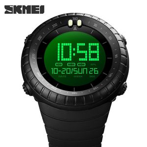 Watches Digital Watch Men Top Brand Skmei Watches Count Down LED Elektroniskt armbandsur Waterproof Clock Man Clear Dial Dial Display