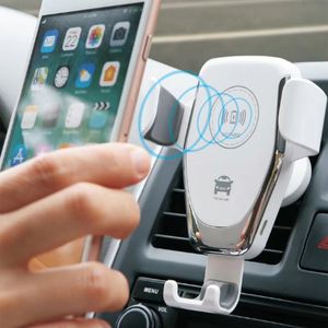 Caricabatterie wireless per auto da 15 W Supporto magnetico per telefono da auto per iPhone 14 13 12 Samsung Xiaomi Induzione a infrarossi QI Ricarica rapida