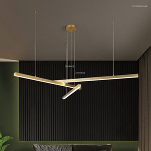 Avizeler Nordic Minimalist LED LOUSTER YANTI LAMP Modern Lüks Loft Kapalı Oturma Odası Avize Aydınlatma Mutfak Armatürleri