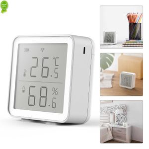 Tuya WiFi Temperaturfuktighet Sensor inomhus Hygrometer Termometer Detektor Smart Life Remote Control Intelligent System