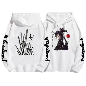 Anime Vagabond corpse hoodie for Men and Women - Harajuku Pullover Top with Long Sleeves for Streetwear