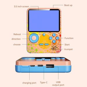 G6 Video Game Console Unisex GamePlayer Ultra-thin Long Endurance Nostalgic 3.5 Inch Screen Video GameConsole