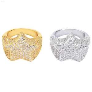 Männer Luxus Hohe Qualität 925 Silber Ringe Hip Hop Schmuck Vvs Moissanit Pass Diamant Tester Stern Hochzeit Ringe Zeigefinger ring