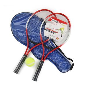 Tennisracketar Tennis Set Badminton Children Racket Toys Kids Toy ShuttleCock Racets Outdoors Sports träning Racquet Child Games Outdoor 230626