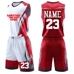 Diğer Spor Malzemeleri Özel Baskı Erkek Çocuk Basketbol Jersey Setleri Çocuk Kolej eşofmanları Nefes Alabilir Üniformalar Kızlar Spor giyim 230626
