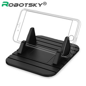 Autotelefonhalter rutschfeste Matte Gummi für iPhone X XMAX Samsung S9 S8 Xiaomi Smartphone Handy Ständer Halterung GPS-Halter